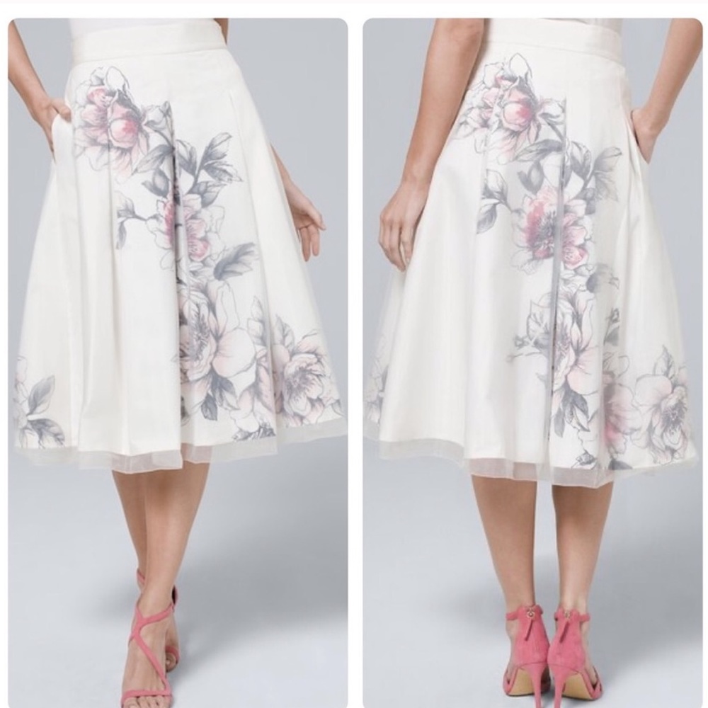 COPY - WHBM full midi skirt size 00 NWOT
